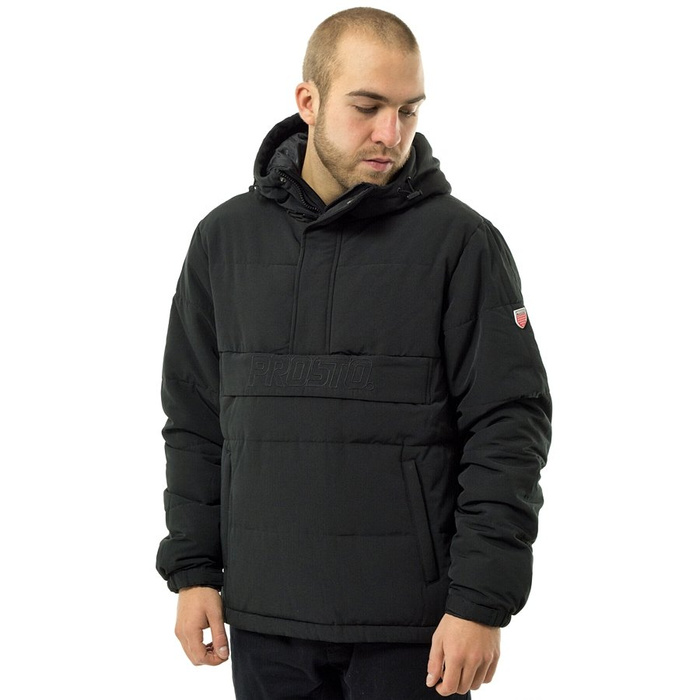 Kurtka zimowa męska Prosto Klasyk jacket Puff Anorak black