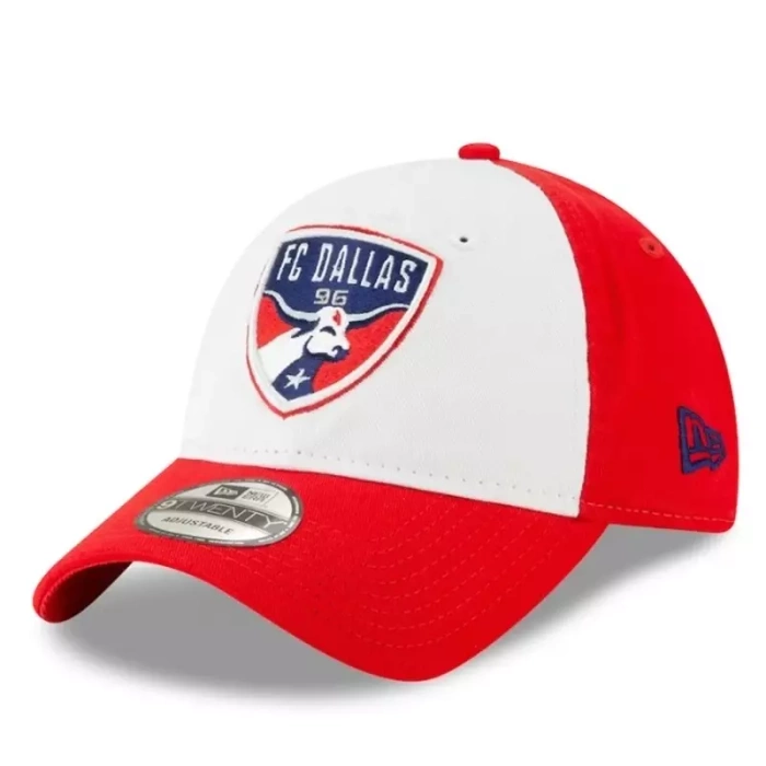  New Era czapka z daszkiem strapback 9TWENTY MLS Core Classic Twill White Front FC Dallas white / red