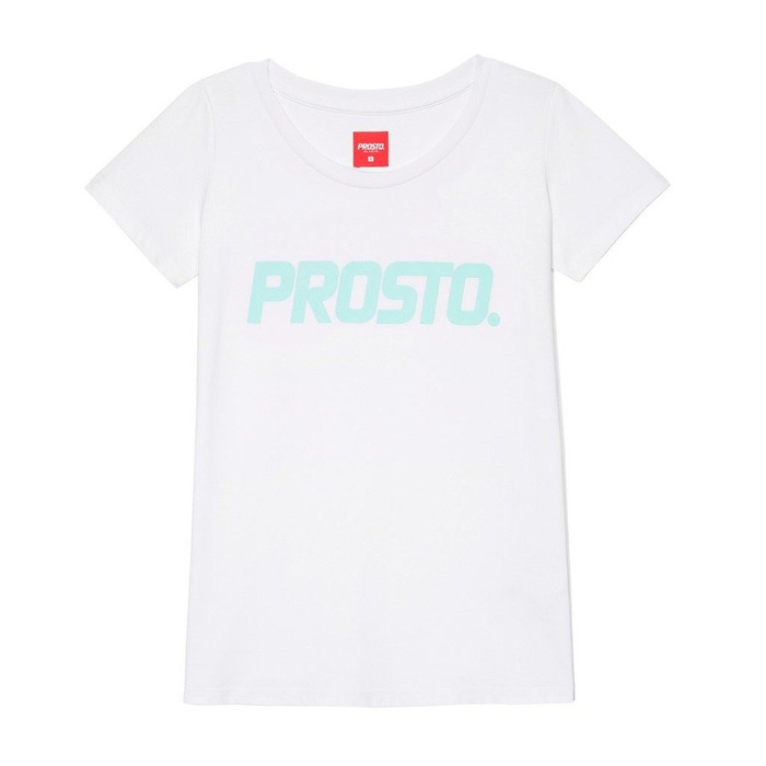 Koszulka damska Prosto Klasyk t-shirt Classy FA19 white / mint