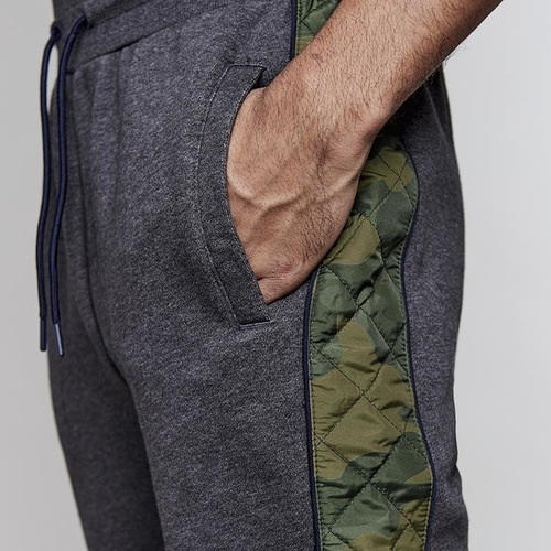 Cayler and Sons sweatpants CSBL Blocked heather grey / woodland