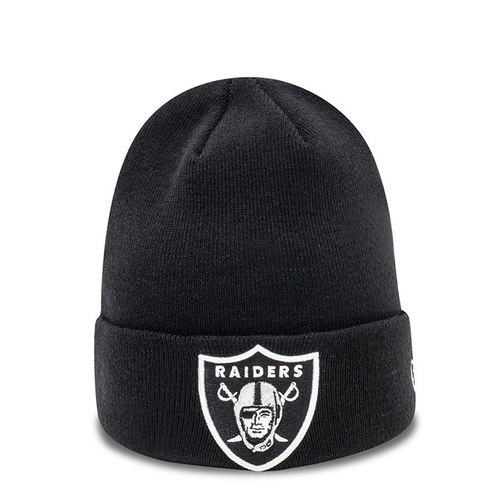New Era beanie Essential Cuff NFL Las Vegas Raiders black