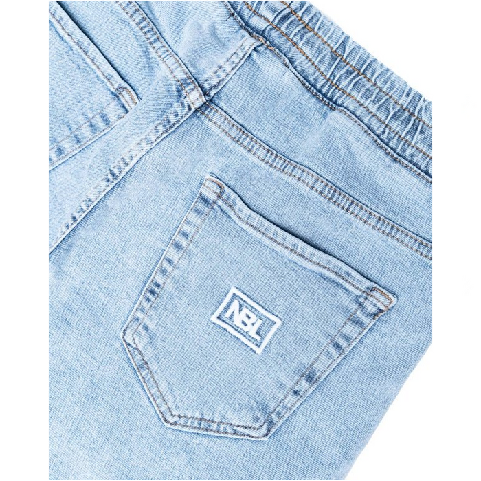 NewBadLine krótkie spodnie męskie Jeans Icon Light 3735 blue 