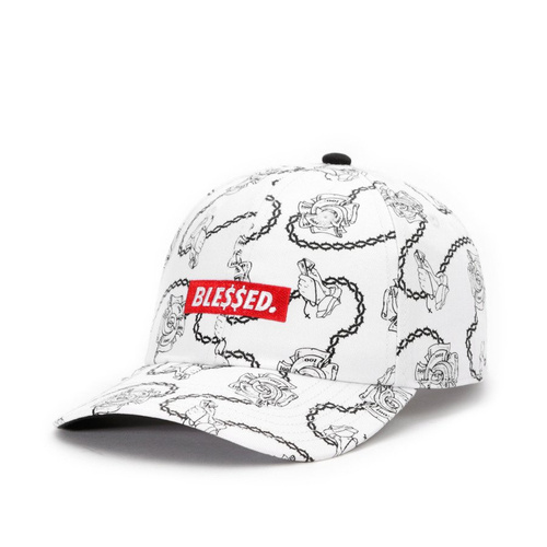 Cayler and Sons strapback WL BLE$$ED white / black