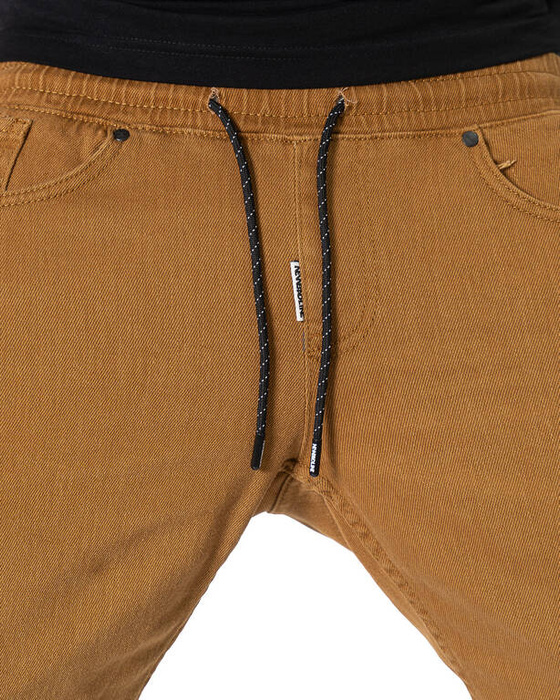 NewBadLine krótkie spodnie męskie materiałowe Icon 3932 brown