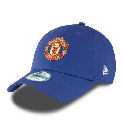 Czapka dzięcięca New Era dad cap 9FORTY Youth Manchester United blue