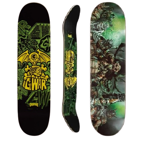 Blat do deskorolki Creature deck Gwar Team 8.25" x 32"