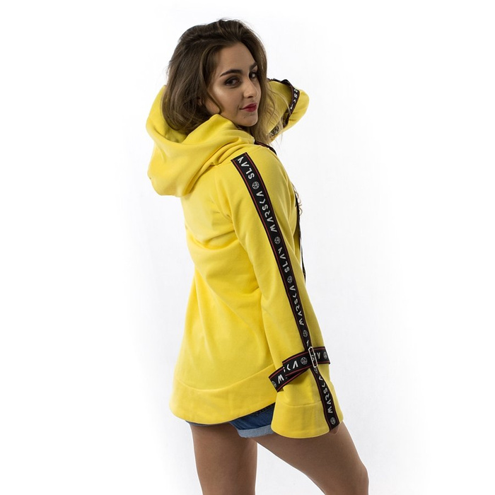 Bluza damska Marska Mr Yellow Hoodie Tape yellow
