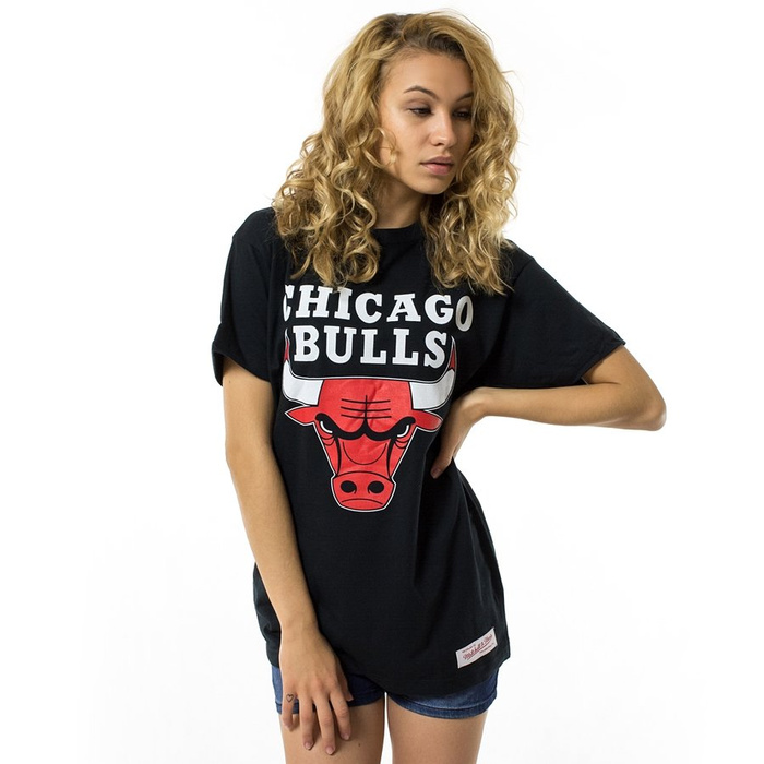 Mitchell and Ness t-shirt WMNS Team Logo Traditional Chicago Bulls black