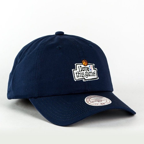 Mitchell and Ness strapback I Love This Game Low Pro navy