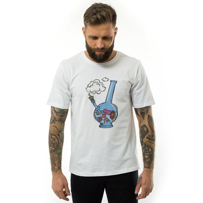 Oddity t-shirt Magic Mushroooms white