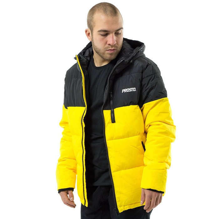 Prosto Klasyk jacket Winter Adament black / yellow