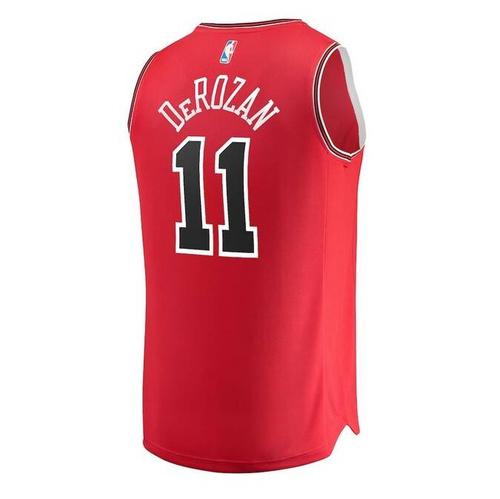 Fanatics koszulka koszykarska Replica Jersey Icon Edition NBA Chicago Bulls DeMar DeRozan red