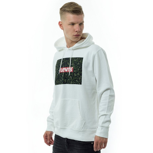 Levi's® Skateboarding sweatshirt hoody Graphic PO Hoodie B SSNL Boxtab white (19491-0081)