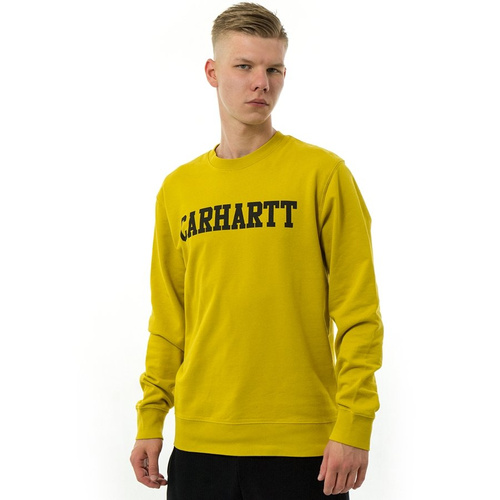 Bluza męska Carhartt WIP crewneck College colza / black