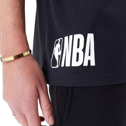 New Era t-shirt NBA All Over Print Infill Black Oversized T-Shirt black