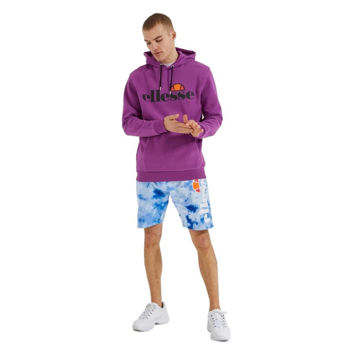 Bluza męska z kapturem Ellesse sweatshirt Small Logo Gottero Oh Hoody purple