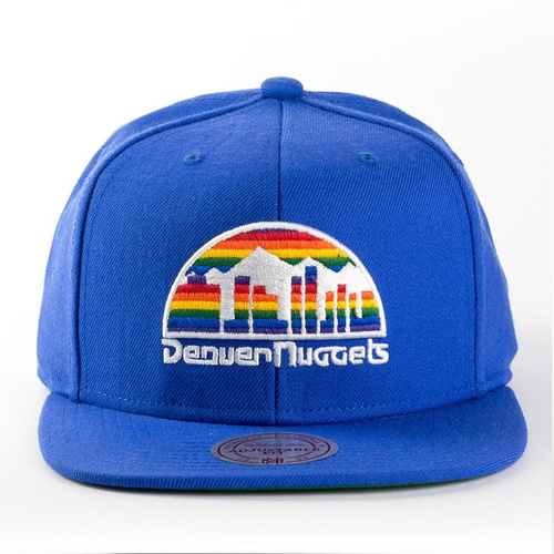 Mitchell and Ness snapback Wool Solid Denver Nuggets blue