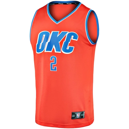 Fanatics koszulka koszykarska Replica Jersey NBA Branded Fast Break Shai Gilgeous-Alexander orange (kolekcja młodzieżowa) 