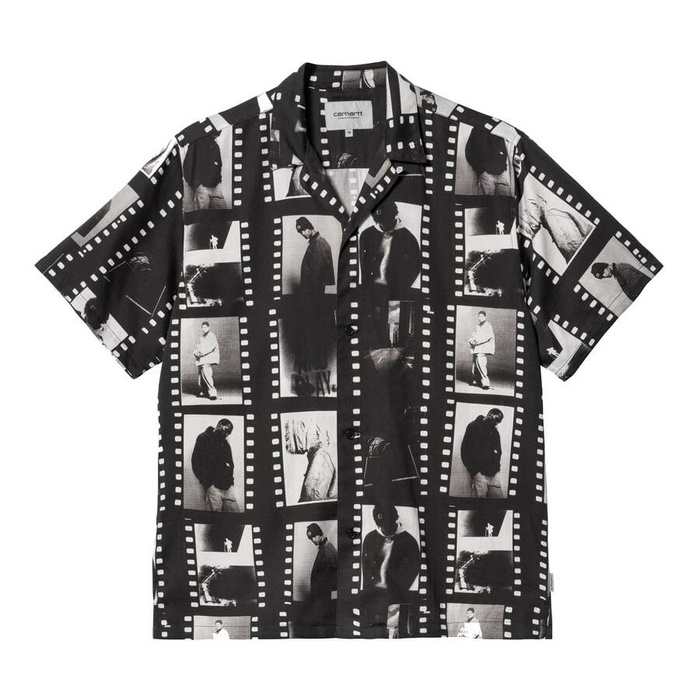 Carhartt WIP koszula męska Photo Strip Shirt black / white
