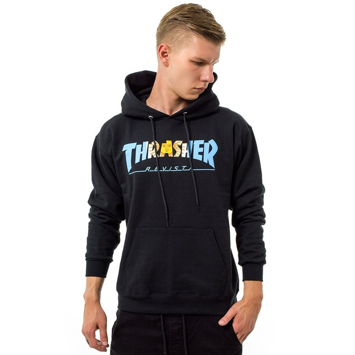 Bluza męska z kapturem Thrasher Hoody Argentina black N