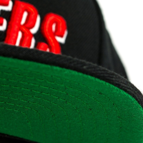 Mitchell and Ness snapback Wool Solid Portland Trail Blazers black
