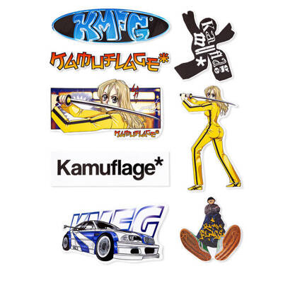 Kamuflage* Sticker Pack VI Fall 24 (8pcs.)