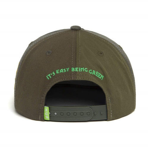 HUF snapback Easy Green Contrast olive / graphite