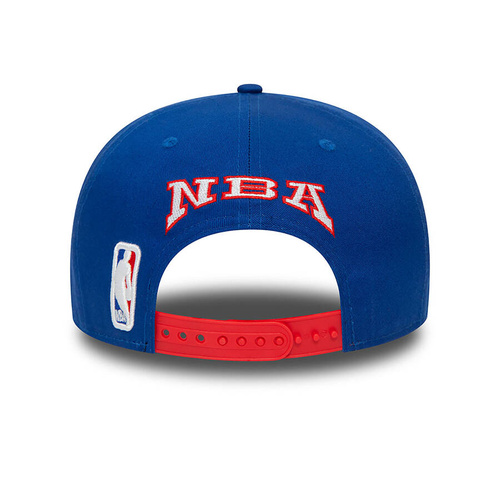 New Era czapka z daszkiem 9FIFTY Snapback Rear Logo NBA Logoman blue
