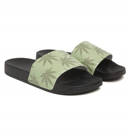 HUF slides 420 Plantlife green / black
