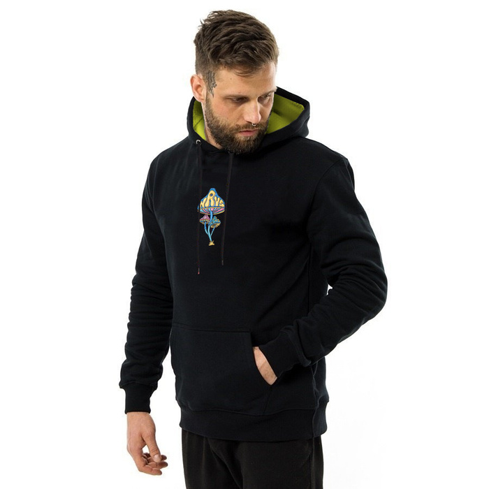 Nervous sweatshirt hoody  Strong Expirience black