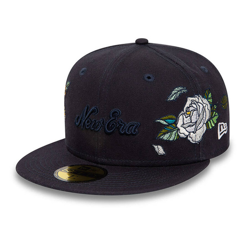 New Era fitted cap 59FIFTY 59FIFTY Fitted Cap Flower Icon navy