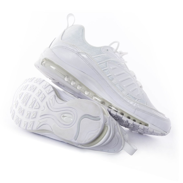 Buty męskie Nike Air Max 98 Triple White (640744-106)