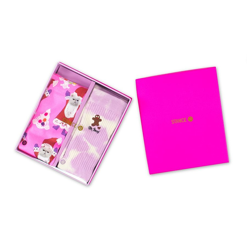 Skarpety damskie Stance socks Foundation Women Oh Snap Box (2 pack)