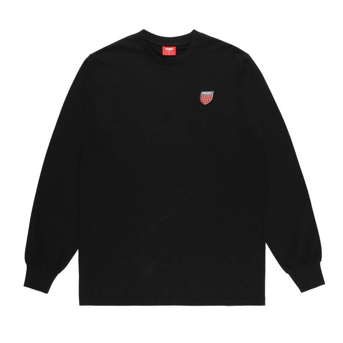 Prosto Klasyk koszulka męska z długim rękawem Longsleeve Triz black