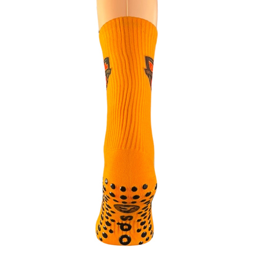 hSports x MAT Wear skarpety koszykarskie UBL Classic Logo orange
