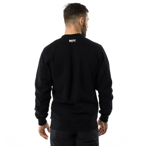Mass Denim sweatshirt crewneck Signature Anniversary black