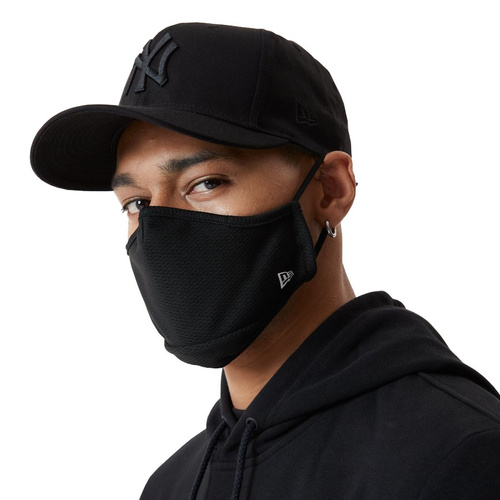 New Era face cover Flag black