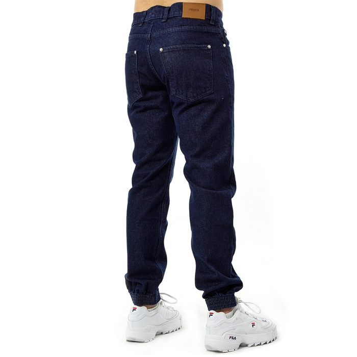Spodnie jeansowe męskie Prosto Klasyk jogger pants Diago navy