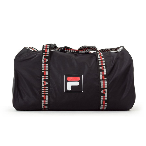 Torba Fila sport bag Barrel Bag Retro Nylon black