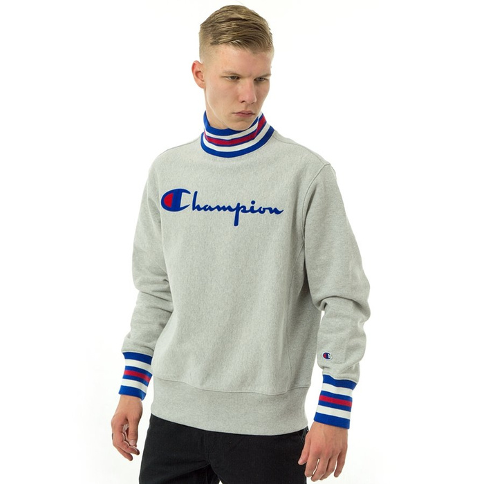 Champion Reverse Weave crewneck High Neck grey heather (213698/EM004)