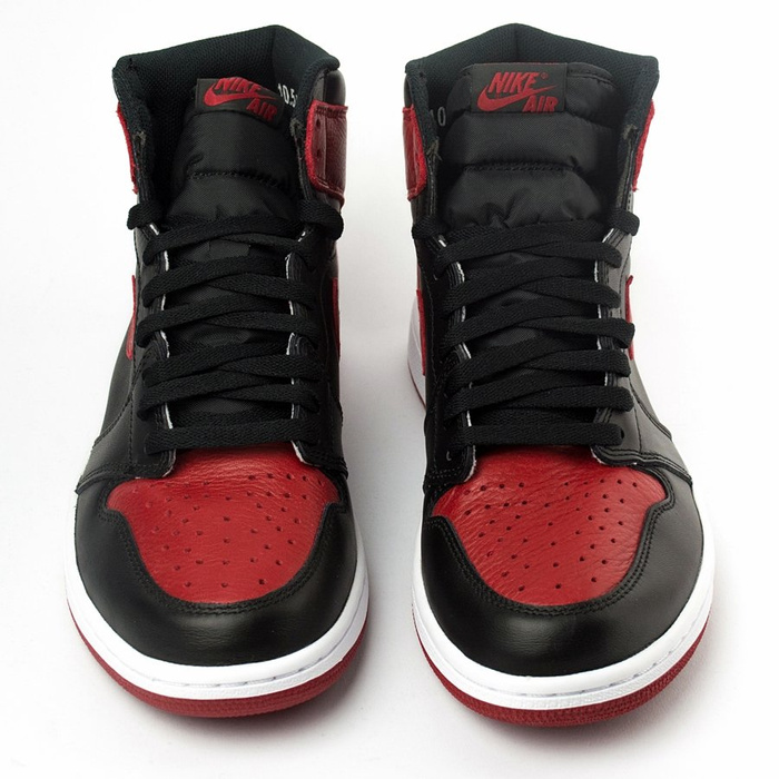  Buty do koszykówki Air Jordan 1 Banned Retro High OG black / varsity red / white (555088-001) TM
