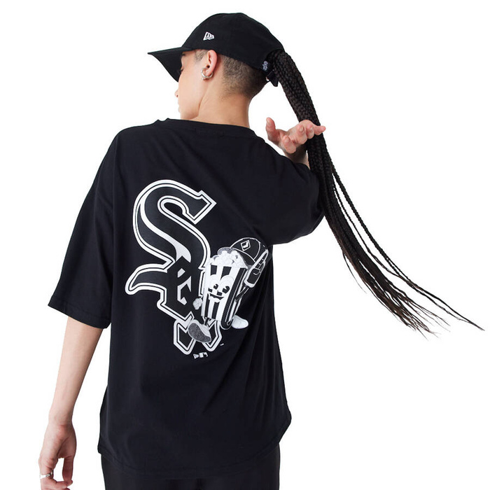 New Era t-shirt WMNS MLB Chicago White Sox food Graphic black