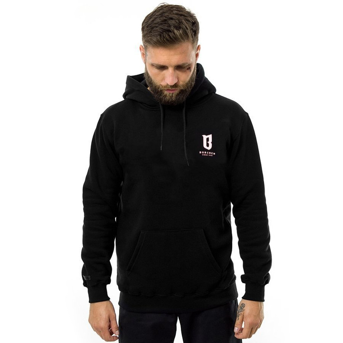 BOR sweatshirt hoody Basic SS21 black