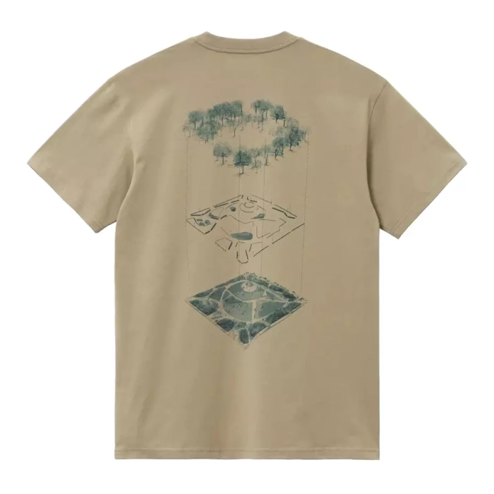 Carhartt WIP t-shirt Garden ammonite