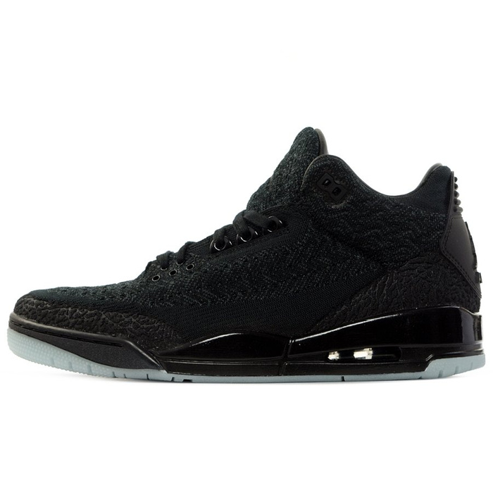 Buty męskie Jordan 3 Retro Flyknit black (AQ1005-001)