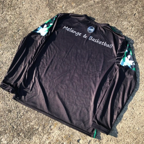 Proton x Melanżowe Akcesoria Tekstylne x MAT Wear koszulka rozgrzewkowa męska Longsleeve Bottle Camo 