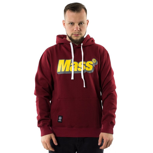 Mass Denim sweatshirt hoody Work claret