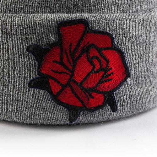 Jungmob beanie Rose light grey