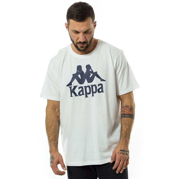 Kappa t-shirt Caspar white / navy