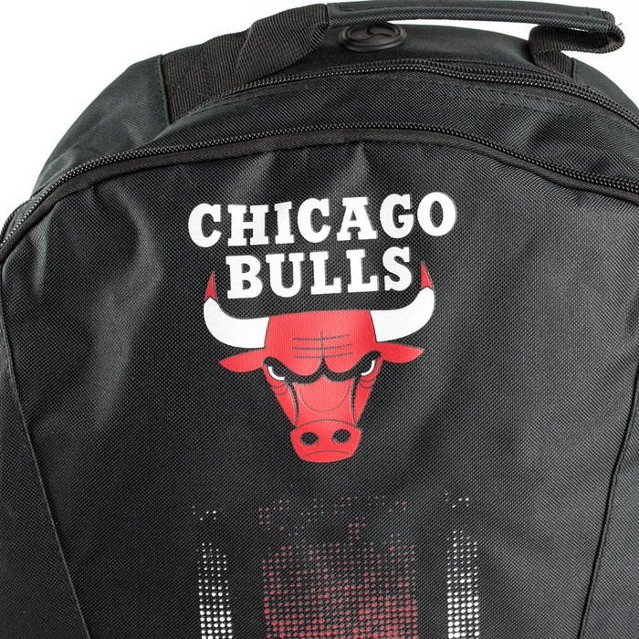 Forever Collectibles Backpack Stripe Primetime Chicago Bulls black / red